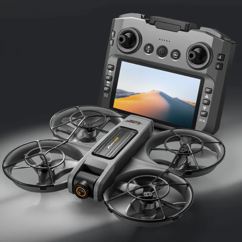 Dron z kamerą i pilotem z wyświetlaczem 12,5" Lemon VolteX